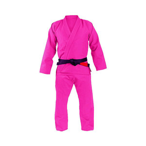 Kimono de Jiu-Jitsu Brésilien Bleu Personnalisé avec Logo pour Adultes, 100% Coton Respirant, Coupe Ample Unisexe, 340g, Ensemble Uniforme d'Arts Martiaux - Product Image 2