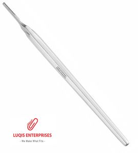 Manche de bistouri Barron en acier inoxydable, manche de couteau chirurgical réutilisable, autoclavable, instrument médical - Product Image 4