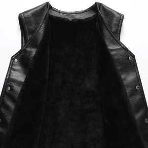 Chaleco de Cuero Genuino de Alta Gama - Prenda sin Mangas de Calidad Boutique por ORREN - Product Image 3