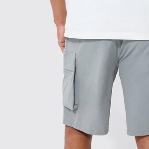 Shorts pour hommes de qualité supérieure, fabriqués au Pakistan, en polyester/coton, taille élastique, séchage rapide, respirants, prix de gros - Product Image 2