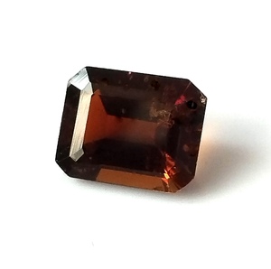 Turmalina natural de corte esmeralda color miel, maravillosa, de 3.00 quilates, sin tratar, facetada, piedra preciosa suelta de 7.8X9.8 mm para la elaboración de joyería. - Product Image 2