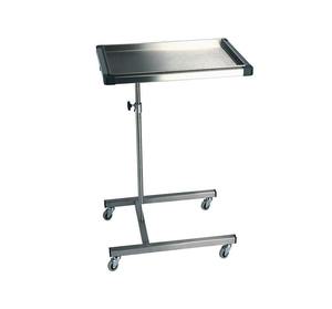 ถาดวางอุปกรณ์ผ่าตัดปรับระดับได้ NEMAS CARE INTERNATIONAL Mayo Tray Stand ทำจากสแตนเลส ได้รับการรับรองมาตรฐาน CE คุณภาพระดับ OEM - Product Image 2