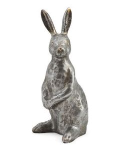 Contemporary Rabbit Statue Aluminum Decorative Piece <b>for</b> Wedding Gift Festival <b>Present</b> and Display Use - Product Image 3