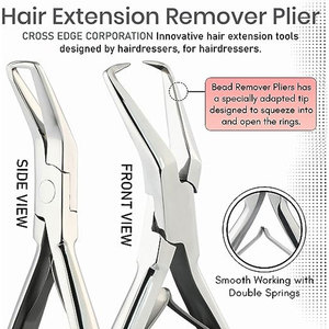Pince professionnelle pour extensions de cheveux, outil d'ouverture et de retrait pour extensions micro-nano, outils capillaires de qualité chirurgicale - Product Image 2