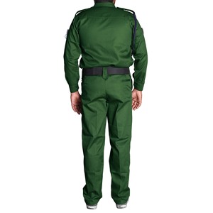 Uniforme de Guardia de Seguridad Personalizable OEM de Alta Calidad en Verde Claro, de Poliéster/Algodón, para Hombres, para Seguridad en Oficinas, Cómodo para el Verano - Product Image 3