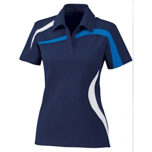Chemises polo pour femmes en gros, séchage rapide, respirantes, douces, en coton et polyester, évacuation de l'humidité, vêtements de mode de haute qualité - Product Image 2