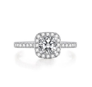 Anillo de Plata Celeste Bloom Timeless Crown Pure Promise Diamond Reverie Grace Solitaire Infinity Glow Noble Spark - Product Image 3