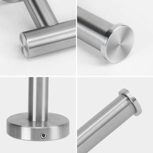 Portarotolo da Parete in Acciaio Inox SUS304 Premium Antiruggine per Bagno e Cucina, Porta Carta Igienica Singolo di Alta Qualità - Product Image 2