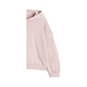 ชุดเดรสฮู้ดดี้โอเวอร์ไซส์สำหรับผู้หญิง ผ้าฝ้ายฟลีซ 100% สำหรับฤดูหนาว เป็นมิตรกับสิ่งแวดล้อม ระบายอากาศได้ดี กันลม  ปักลายนูนด้านหน้า - Product Image 5