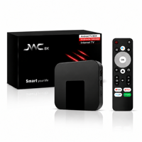 Boîtier de streaming en gros personnalisé OEM Android 10 Quad Core 4K 2 Go RAM 16 Go ROM Wi-Fi 6 double bande 2.4G/5GHz BT5.4 Smart TV Box