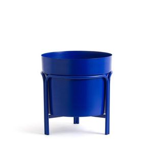 Soporte de Hierro Simple para Macetas, Recubrimiento en Polvo, Decoración Interior para el Hogar, Diseño Minimalista Amarillo - Product Image 2