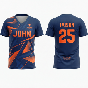 เสื้อพิคเคิลบอลแบบยูนิเซ็กซ์ ผ้าโพลีเอสเตอร์อินเตอร์ล็อค 240gsm ป้องกันรังสียูวี ป้องกันแบคทีเรีย ระบายอากาศได้ดี สกรีนหมายเลข/ชื่อได้ ไซส์ใหญ่ แขนสั้น - Product Image 1