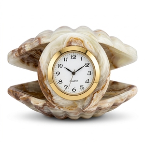 Reloj Analógico de Cuarzo con Movimiento Mecánico de Estilo Antiguo Circular, Ideal para Decoración Navideña, Precio Bajo al por Mayor - Product Image 1