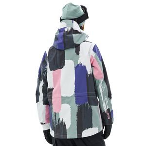 Veste de ski d'hiver pour femmes, imperméable, coupe-vent, thermique, rembourrée, respirante, pour le snowboard, les sports de montagne en plein air - Product Image 6