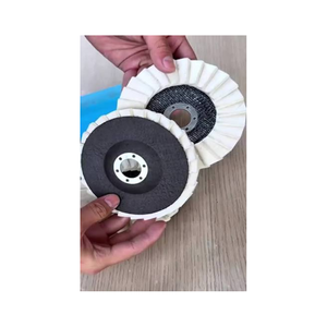 เครื่องมือขัดแบบแผ่นสักหลาดที่ทนทานสำหรับเครื่องโรตารี่ ใช้สำหรับงานขัดและขัดเงาโลหะ - Product Image 1