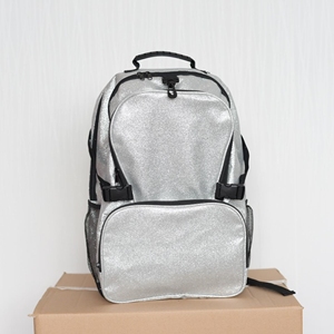 Personalized Waterproof Anti-Theft RFID USB Cheerleading Backpack Solar <b>Panel</b> GPS <b>Light</b> Glitter Design Custom Logo Embroidery - Product Image 3