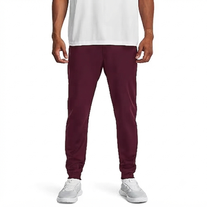 Wholesale Neon Full Sublimation Print Elastic Waist Windproof High Waist Men <b>Slim</b> Fit Stretch Fleece <b>Jogger</b> Sweat Pant for - Product Image 1