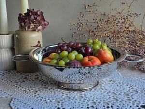 Premium Stainless Steel Handcrafted Eco-Friendly FLORAL DESIGN Metal Bowl for <b>Kitchen</b> Serving & Mixing - Product Image 4