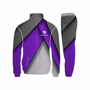 Survêtement personnalisé pour homme en sublimation, haute qualité, nouveau design, vêtements de sport en polyester, survêtement décontracté, streetwear - Product Image 6