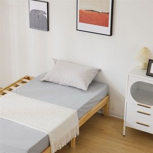 Solid Wood Basic Bed Frame Full Size 197.2*136*30.5cm Natural Color Wooden Bed - Product Image 4