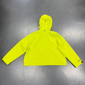 Chaqueta Deportiva Personalizada para Hombre, Amarillo Brillante, con Capucha, Impermeable, Transpirable, Ecológica, de Poliéster/Nailon, con Cierre de Cremallera, para Otoño y Actividades al Aire Libre - Product Image 3