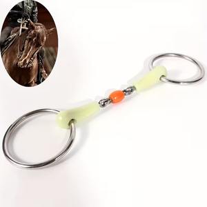 Bocado de Brida de Acero Inoxidable 304 Duradero con Anillo en O para Caballos - Colores Surtidos, Accesorio de Equipo Ecuestre - Product Image 6