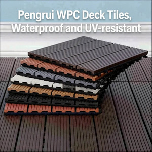 Wholesale UV-Resistant WPC Interlocking <b>Decking</b> Tiles Eco-Friendly Outdoor Flooring Manufacturer Vietnam - Product Image 6