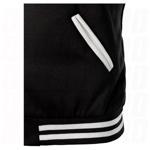 Man’s Varsity Baseball <b>Jacket</b> Cotton Blend Premium Letterman <b>Jacket</b> Stylish Casual Sportswear Warm <b>Lightweight</b> Durable Button - Product Image 2