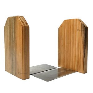 Porte-livres en bois de bambou stratifié en gros |   Conception artisanale éco-responsable à couches superposées - Product Image 1