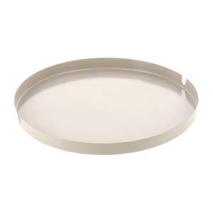 Plateau de service ovale décoratif en acier inoxydable, plateau de rangement pour bijoux en métal, organisateur de cosmétiques or et argent, plateau de présentation de table - Product Image 3