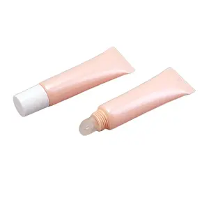 Lip gloss silicone tip applicator cosmetic tube