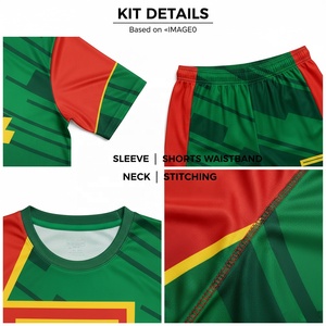 For Soccer Kit 2026 Custom Football Jersey & Shorts Breathable Plus Size Lightweight Quick-Dry Team Uniform - Product Image 6