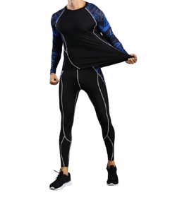 Ensemble de survêtements de sport pour hommes en gros – Tenue de course personnalisée pour hommes – Survêtement de sport Hip Hop 2 pièces - Product Image 1