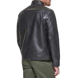 2026 Oem Service Leather <b>Jackets</b> <b>Men</b> Black Color <b>Men</b> Leather <b>Jacket</b> Full Sleeve Product Leather <b>Jacket</b> for <b>Men</b> - Product Image 2