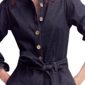 Mono de Mezclilla para Mujer, Algodón Suave, Estilo Casual, Venta al Por Mayor, Fabricante - Product Image 4