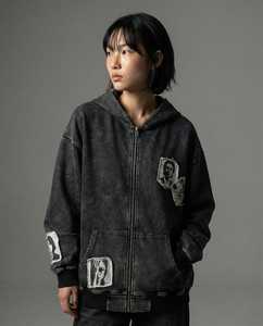 Sudadera con Capucha Personalizada de Algodón Grueso para Hombre y Mujer, Estilo Urbano Oversize, Sudadera de Forro Polar Lisa, OEM ODM - Product Image 1