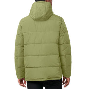 Custom Unisex High Quality Waterproof Breathable Moisture-Wicking Puffer Coat Plus Size Windproof Warm Hooded Winter Jacket 90% - Product Image 2