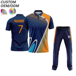 Camiseta Deportiva de Cricket con Logotipo Personalizado, Uniforme de Equipo 100% Poliéster, Secado Rápido, Soporte OEM ODM para Suministro de Ropa al Por Mayor - Product Image 6