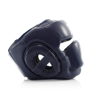 Adjustable Leather <b>Training</b> Headgear Full Coverage Protective <b>Head</b> Guard for Sparring Fitness and Gym Sessions - Product Image 4