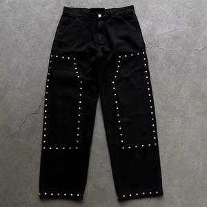 Jeans Anchos de Pierna Recta y Cintura Alta para Mujer, Jeans Holgados de la Mejor Calidad a Precio Económico, Jeans Holgados para Mujer en Cantidad al por Mayor - Product Image 3