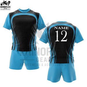 Wholesale New Stitched Men Sublimated Rugby Uniform Printed Design Jersey With <b>Shorts</b> Professional Rugby Uniform - Product Image 5