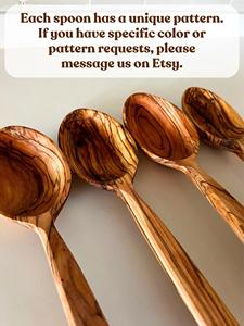 Cuillère à thé en bois de qualité supérieure, écologique, pour café, thé, sucre, outil de cuisine durable pour la cuisson - Product Image 4