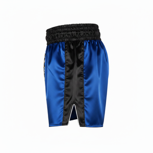 Pantalones Cortos de Boxeo Personalizados de Satén para Adultos y Niños, Pantalones Cortos de Boxeo Antiarrugas para Hombre con Cordón Ajustable - Product Image 2