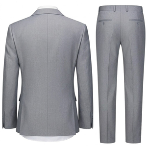 ชุดสูทกางเกงสำหรับผู้ชายเสื้อโค้ทสำหรับงานแต่งงานสไตล์ยุโรปและอเมริกันสินค้าขายดี - Product Image 2