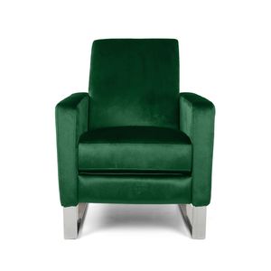 Poltrona reclinabile Arvin High con gambe in metallo e funzione push-back - Product Image 2
