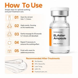 Ampoule de beauté coréenne PDRN 5 ml, essence hydratante, sérum apaisant pour le visage, réparation de la barrière cutanée, réparation et revitalisation du visage - Product Image 6