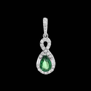Pear Cut Tourmaline Pendant Gemstone 925 Sterling <b>Silver</b> Luxury Jewelry Women Elegant Handmade Gift Durable - Product Image 4