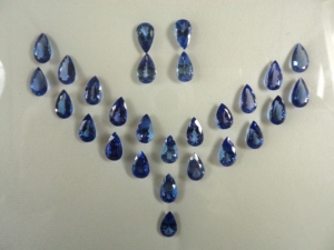 Piedras Preciosas Sueltas de Tanzanita 2026, Calidad 3A, Forma de Pera Facetada de 7x10 mm, Juego de 27 Piezas, Aproximadamente 54 Quilates, para Joyería Personalizada por PDM Gems - Product Image 2