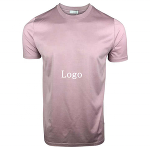 Pas cher Dernier Style Coton Mercerisé Broderie Personnalisée Hommes Loisirs T-shirt Personnalisé Coton T-shirt Polo Commande En Gros - Product Image 2