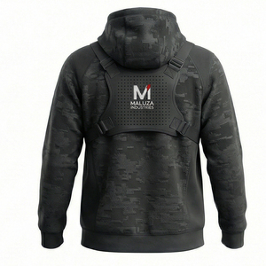 Sweat à capuche tactique moderne d'hiver 100% coton MALUZA INDUSTRIES Collection Premium Édition Performance 2026 ProX - Product Image 2